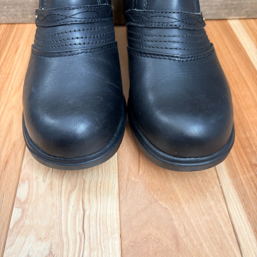ARIAT #10002368 WOMEN'S STEEL SAFETY TOE BLACK CLOG Sz 7C 7 Wide - Picture 3 of 14